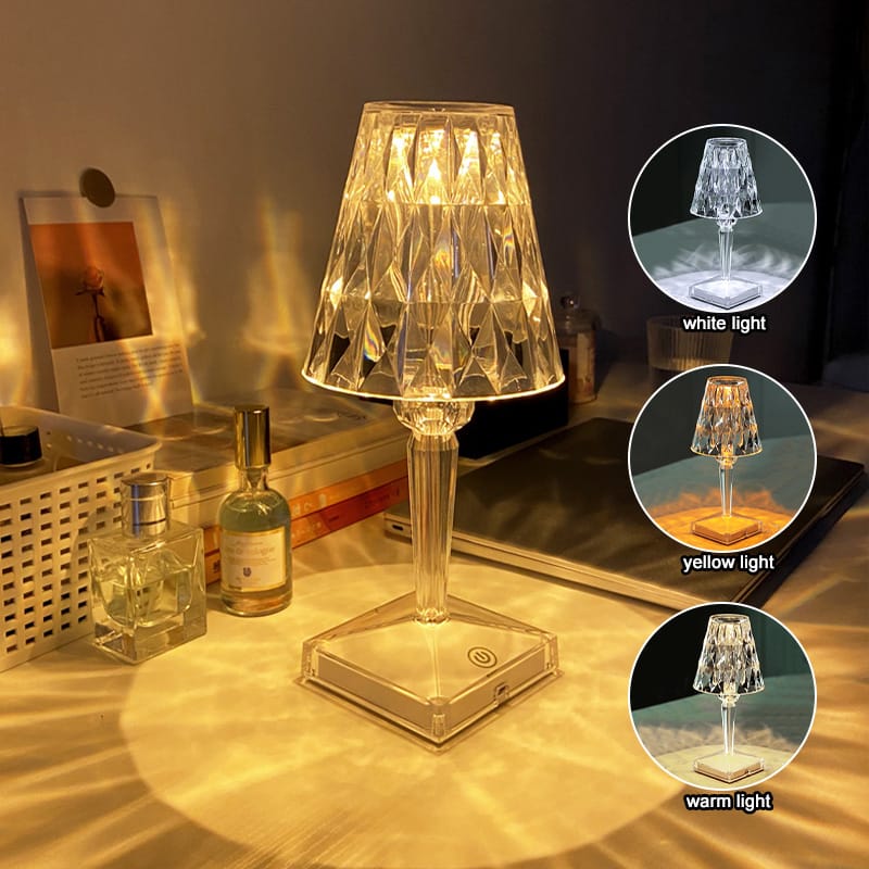 Rose Diamond Table Lamp