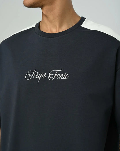 Script fonts طقم شورت