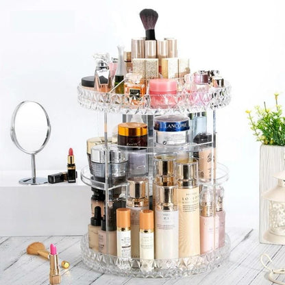 Perfume and makeup stand