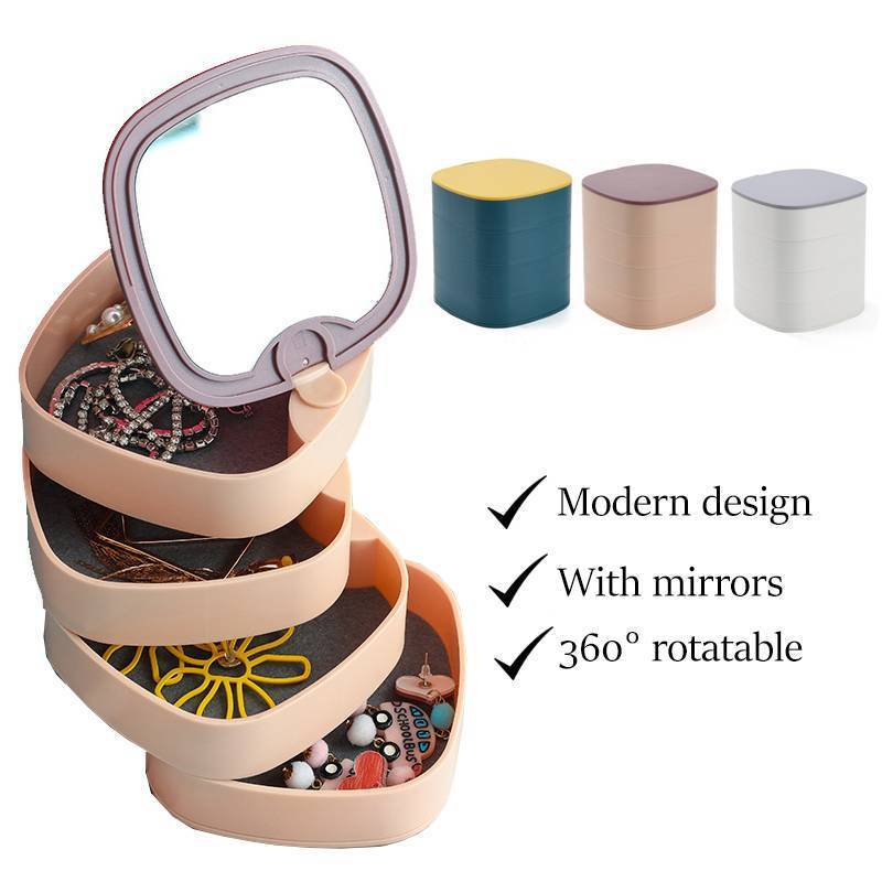 Rotating jewelry organizer