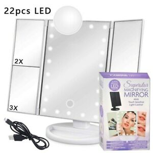 Super star magnifying mirror